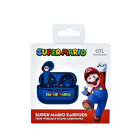 Earphones OTL - Super Mario Blue TWS Earpods - Albagame