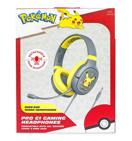 Headphone OTL - Pokemon Pikachu Pro G1 Headphones - Albagame