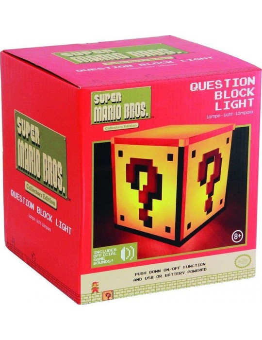 Gaming Light Super Mario Question Block Light - Albagame