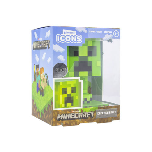 Gaming Light Minecraft Creeper Icon Lamp - Albagame