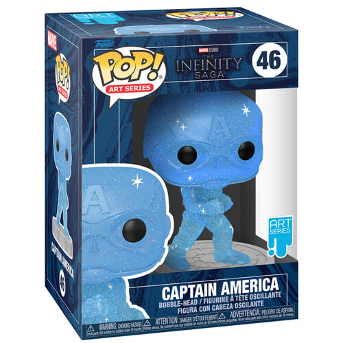 Figure Funko Pop! Art Series Marvel Infinity Saga: Captain America 46 - Albagame