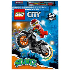 Lego City Stuntz Fire Stunt Bike 60311 - Albagame