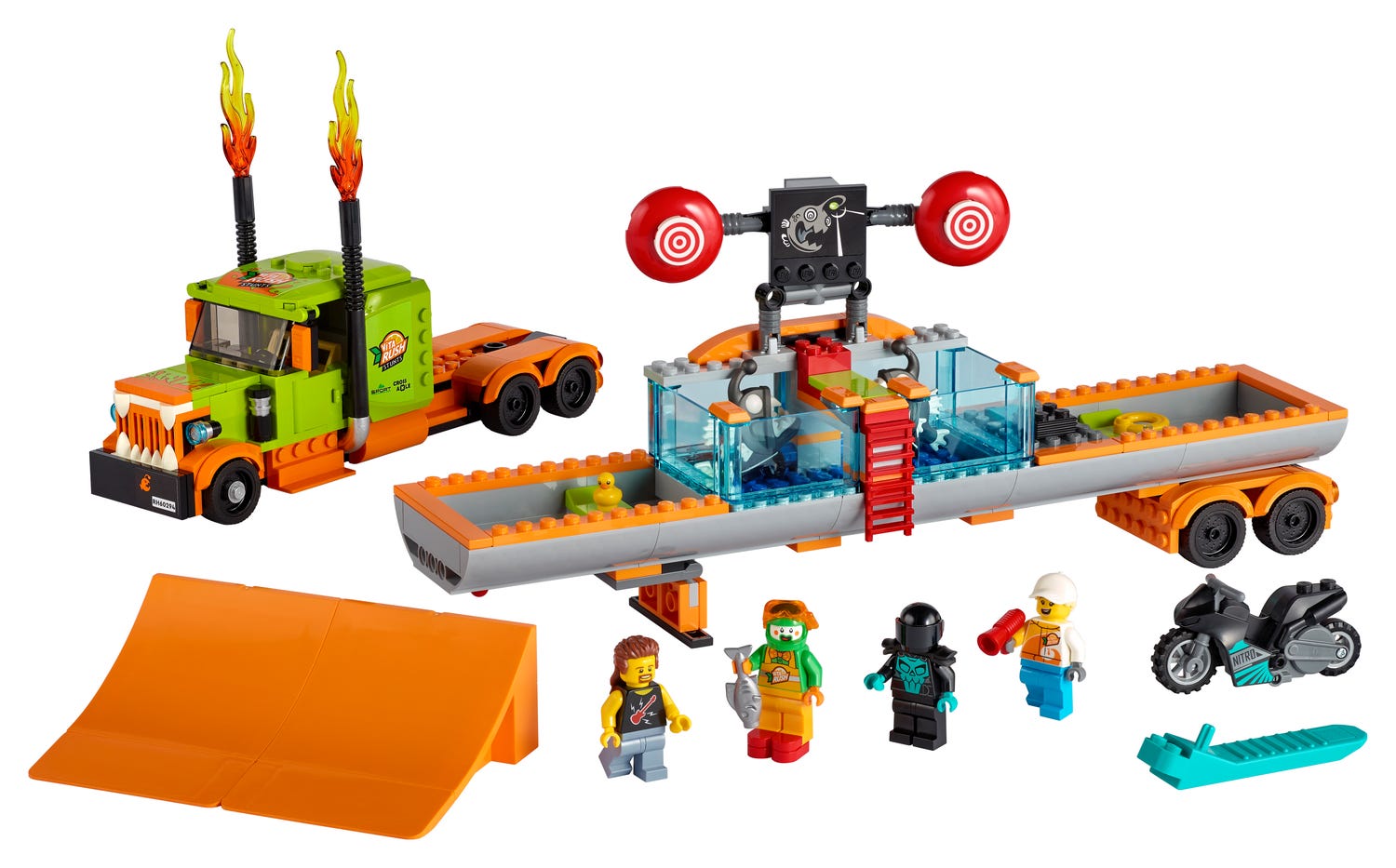 Lego City Stuntz Show Truck 60294 - Albagame