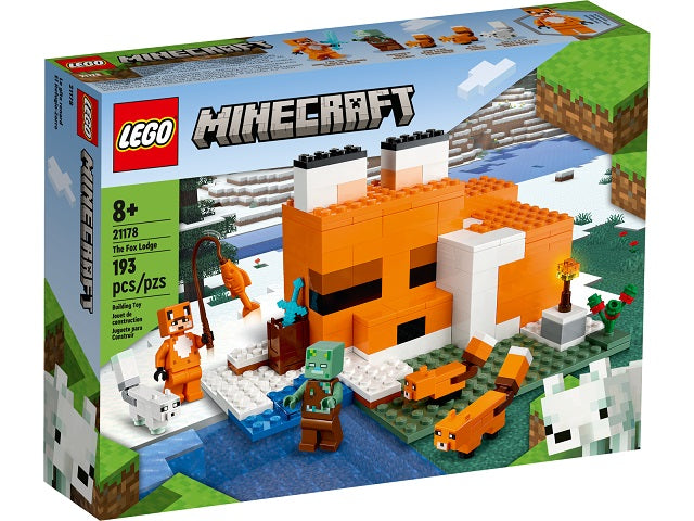 Lego Minecraft The Fox Lodge 21178 - Albagame