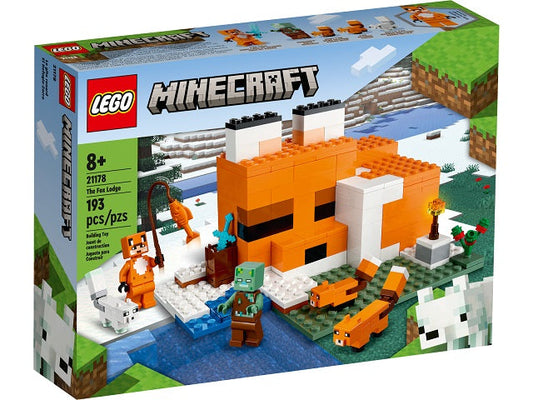 Lego Minecraft The Fox Lodge 21178 - Albagame