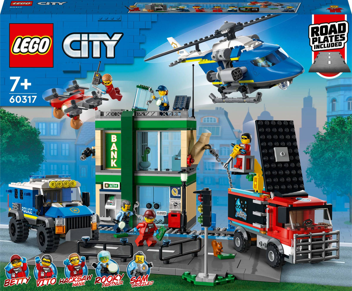 Lego City Police Chase at The Bank 60317 - Albagame