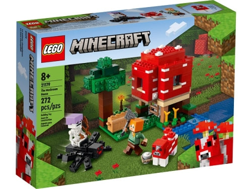 Lego Minecraft The Mushroom House 21179 - Albagame