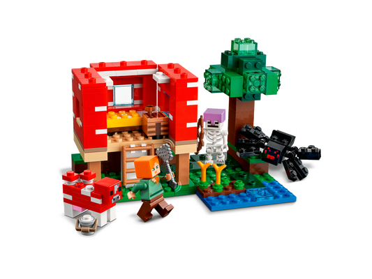 Lego Minecraft The Mushroom House 21179 - Albagame