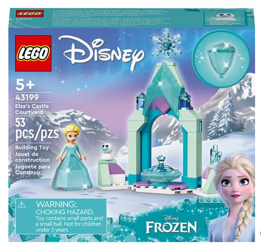 Lego Disney Frozen Elsa's Castle Courtyard 43199 - Albagame