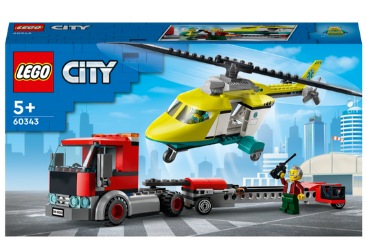 Lego City Rescue Helicopter 60343 - Albagame