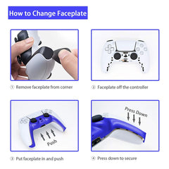 PS5 Controller Protection 4 Covers For Case - Albagame