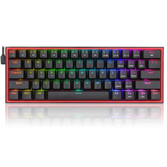Keyboard Redragon Fizz Pro Black K616 RGB Mechanical - Albagame
