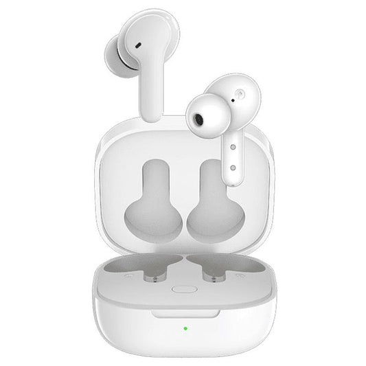 Earphones QCY T13 TWS Wireless Dual Driver Earbuds White - Albagame