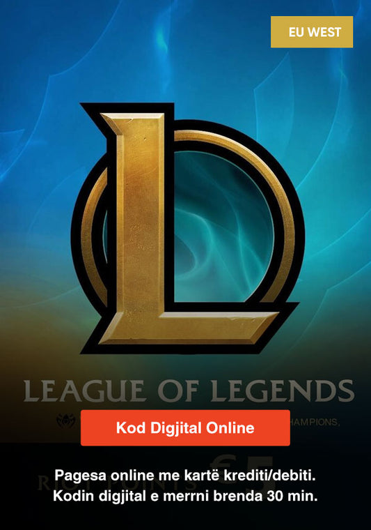 DG League of Legends 5 Euro Account EU West - Albagame