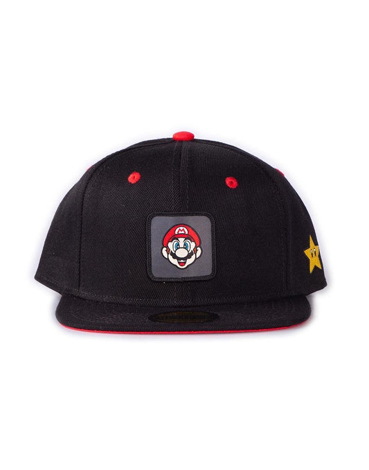 Cap Super Mario Badge Black - Albagame