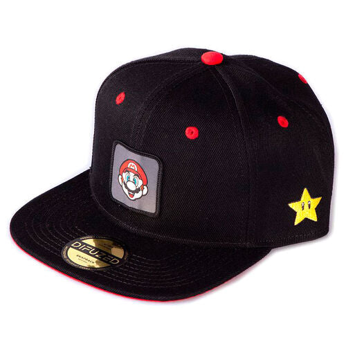 Cap Super Mario Badge Black - Albagame