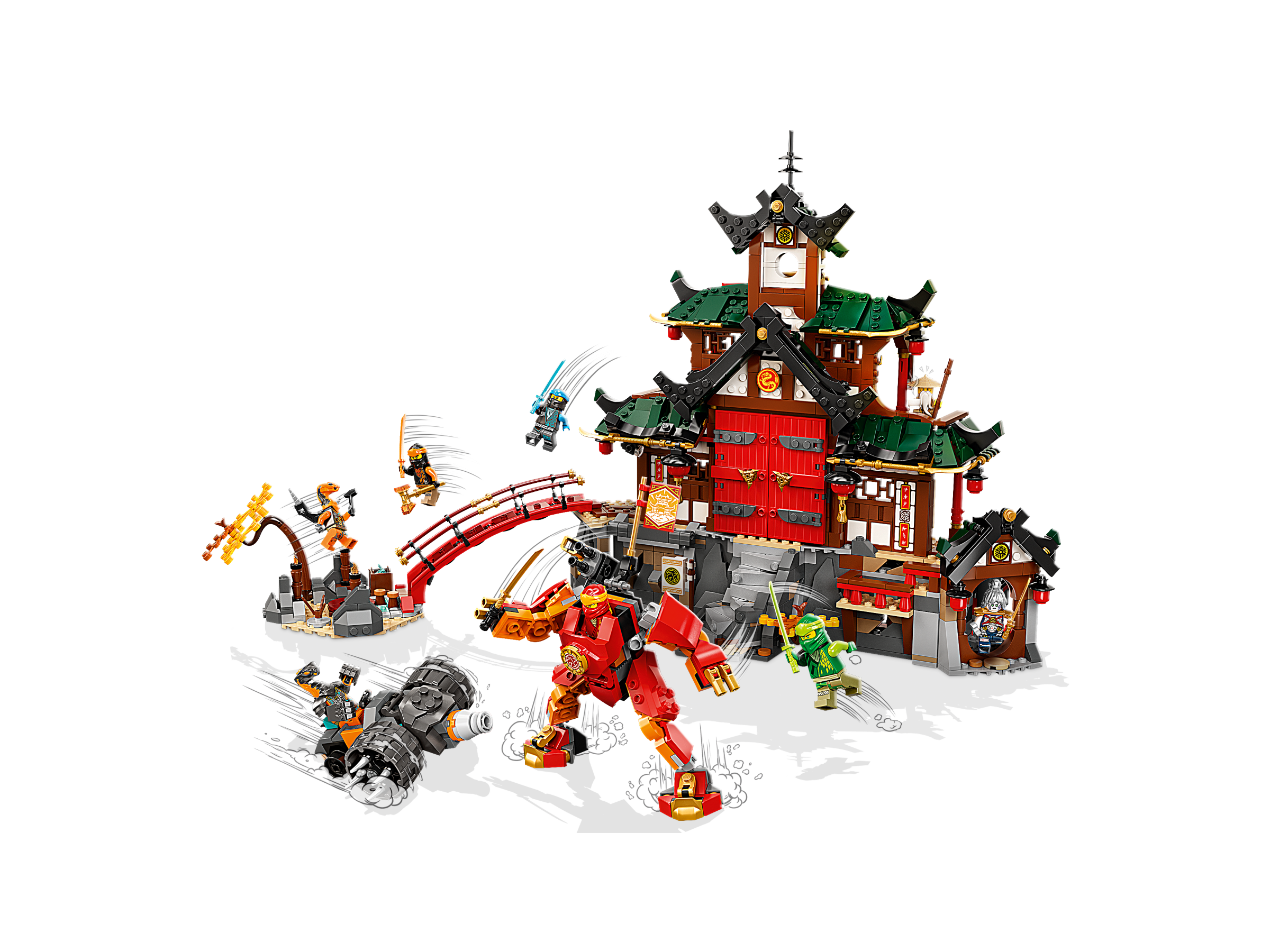 Lego Ninjago Ninja Dojo Temple 71767 - Albagame