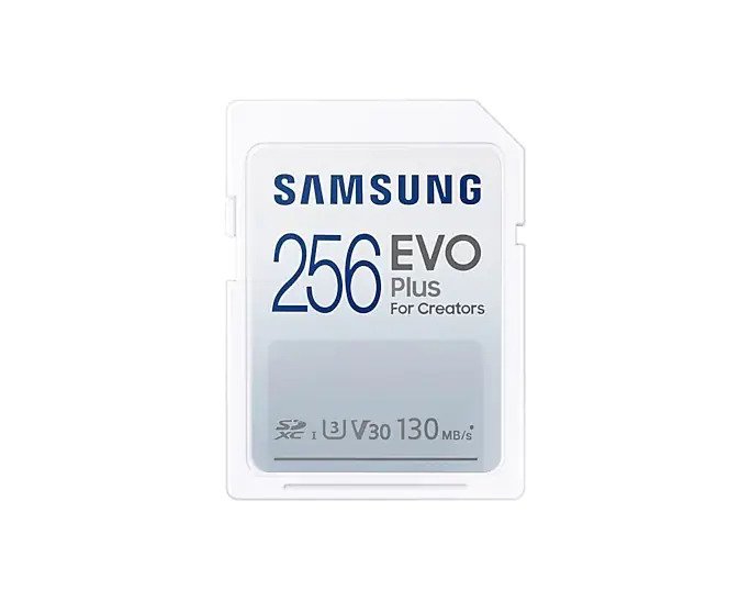 Card MicroSDXC 256GB Samsung EVO Plus  130MB/s - Albagame