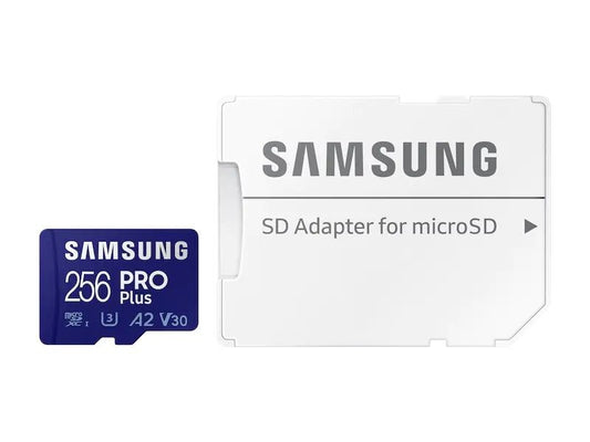Card MicroSDXC 256GB Samsung Pro Plus  120MB/s + SD Adapter - Albagame