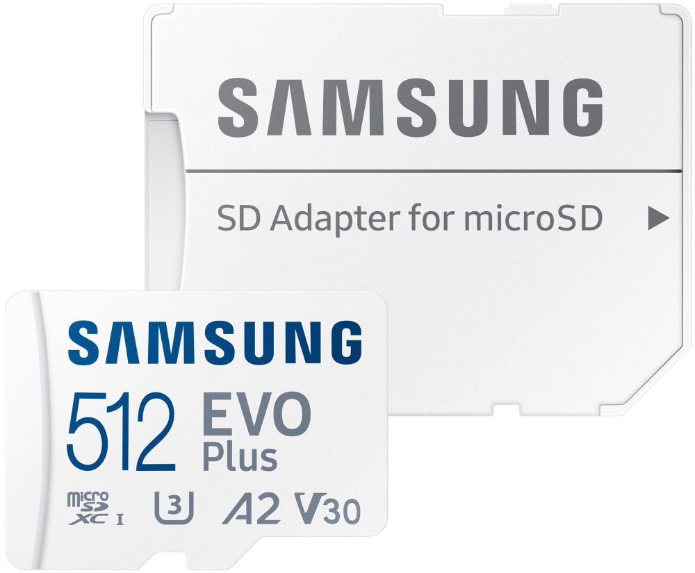 Card MicroSDXC 512GB Samsung EVO Plus  130MB/s + SD Adapter - Albagame