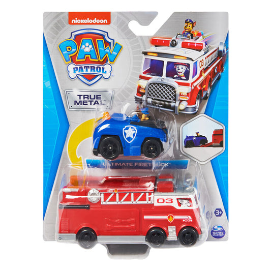 Vehicle Paw Patrol True Metal Fire Truck Team - Albagame