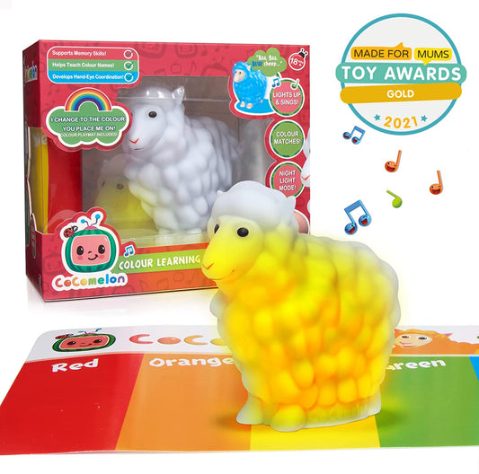 Cocomelon Color Learning Musical Sheep Night Light - Albagame