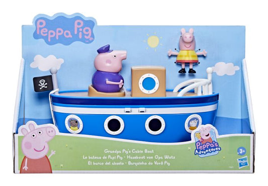 Set Peppa Pig Grandpa Pigs Cabin Boat - Albagame
