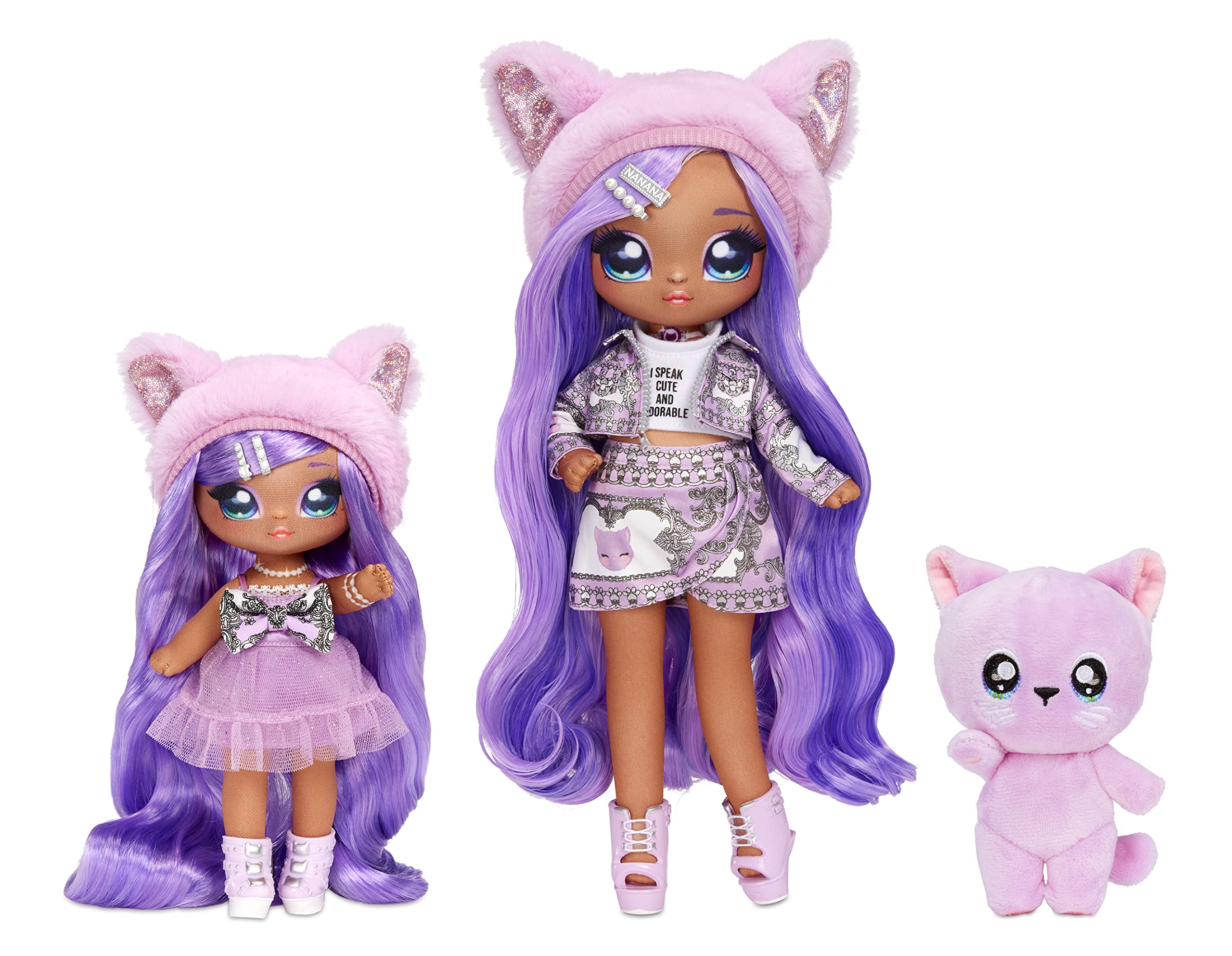 Doll Na!Na!Na! Family Surprise Lavender Kitty - Albagame