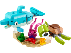 Lego Creator Dolphin And Turtle 31128 - Albagame