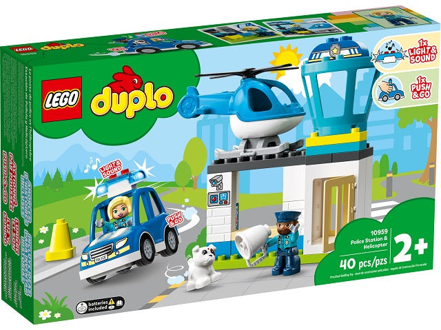 Lego Duplo Police Station & Helicopter 10959 - Albagame