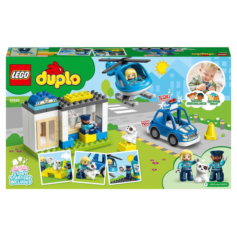 Lego Duplo Police Station & Helicopter 10959 - Albagame