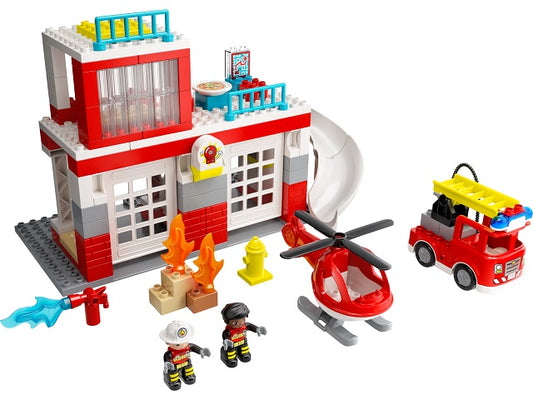 Lego Duplo Fire Station & Helicopter 10970 - Albagame