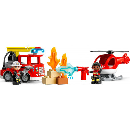 Lego Duplo Fire Station & Helicopter 10970 - Albagame