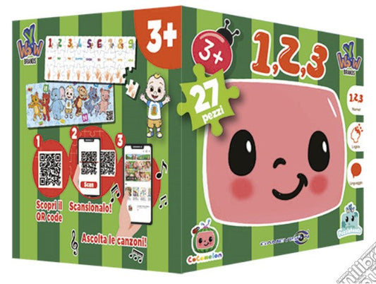 Puzzle Cocomelon 27 Pcs Numbers - Albagame
