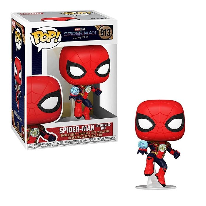 Figure Funko Pop! Marvel Spider-Man Integrated Suit 913 - Albagame