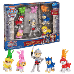 Figure Paw Patrol Rescue Knights Ryder And Pups - Albagame