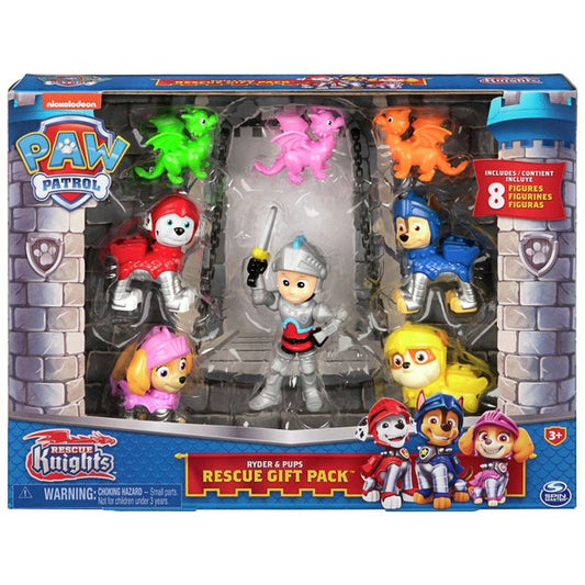 Figure Paw Patrol Rescue Knights Ryder And Pups - Albagame