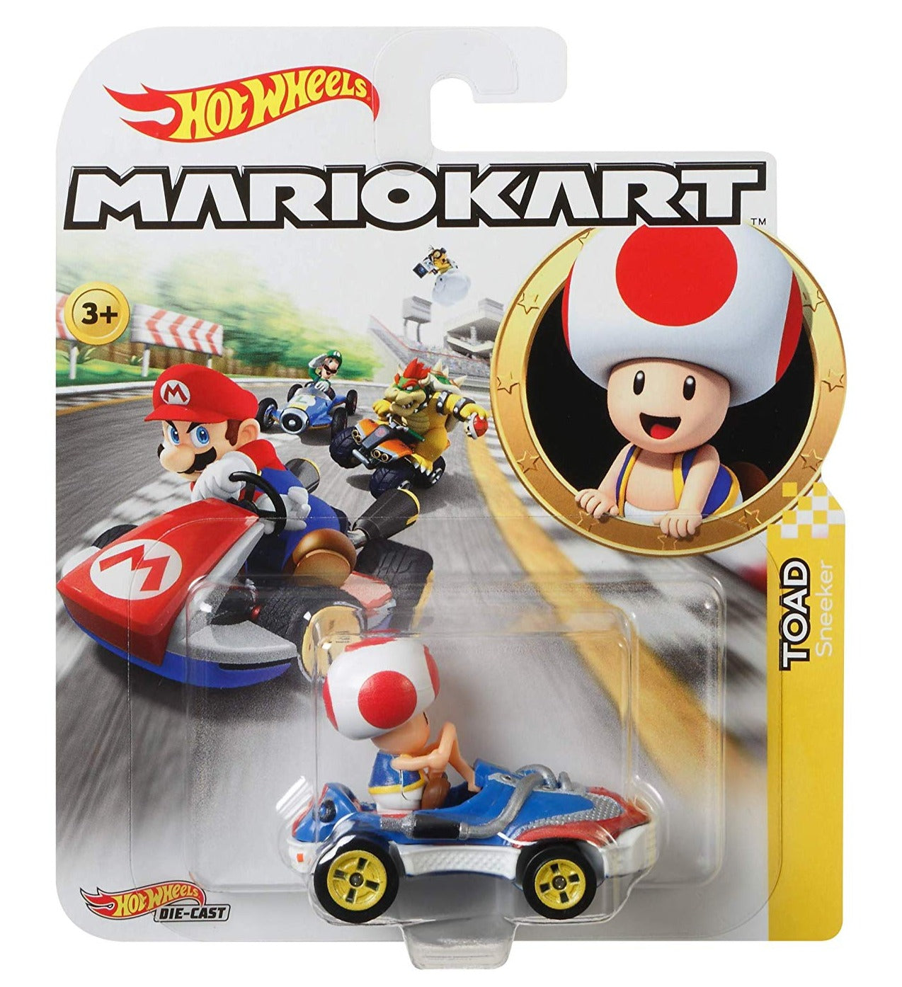Vehicle Hot Wheels Mario Kart Toad - Albagame