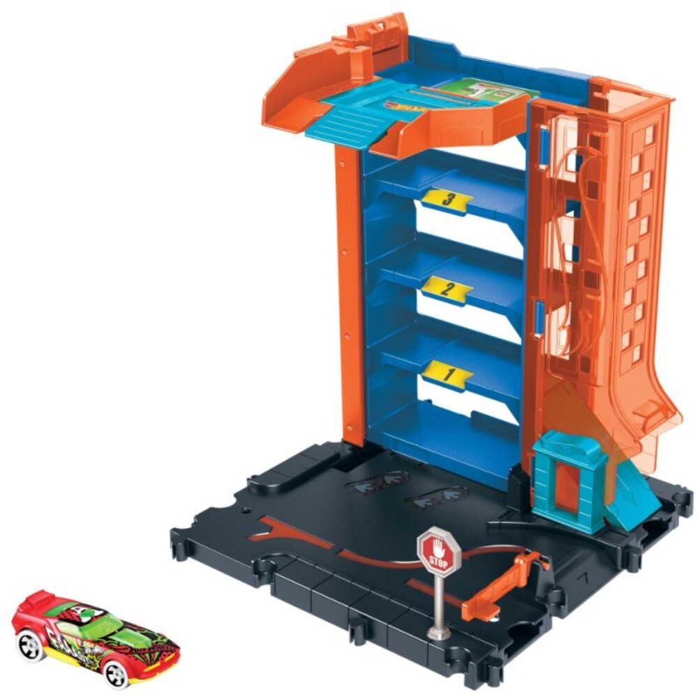 Vehicle Hot Wheels City Downtown Car Park - Albagame