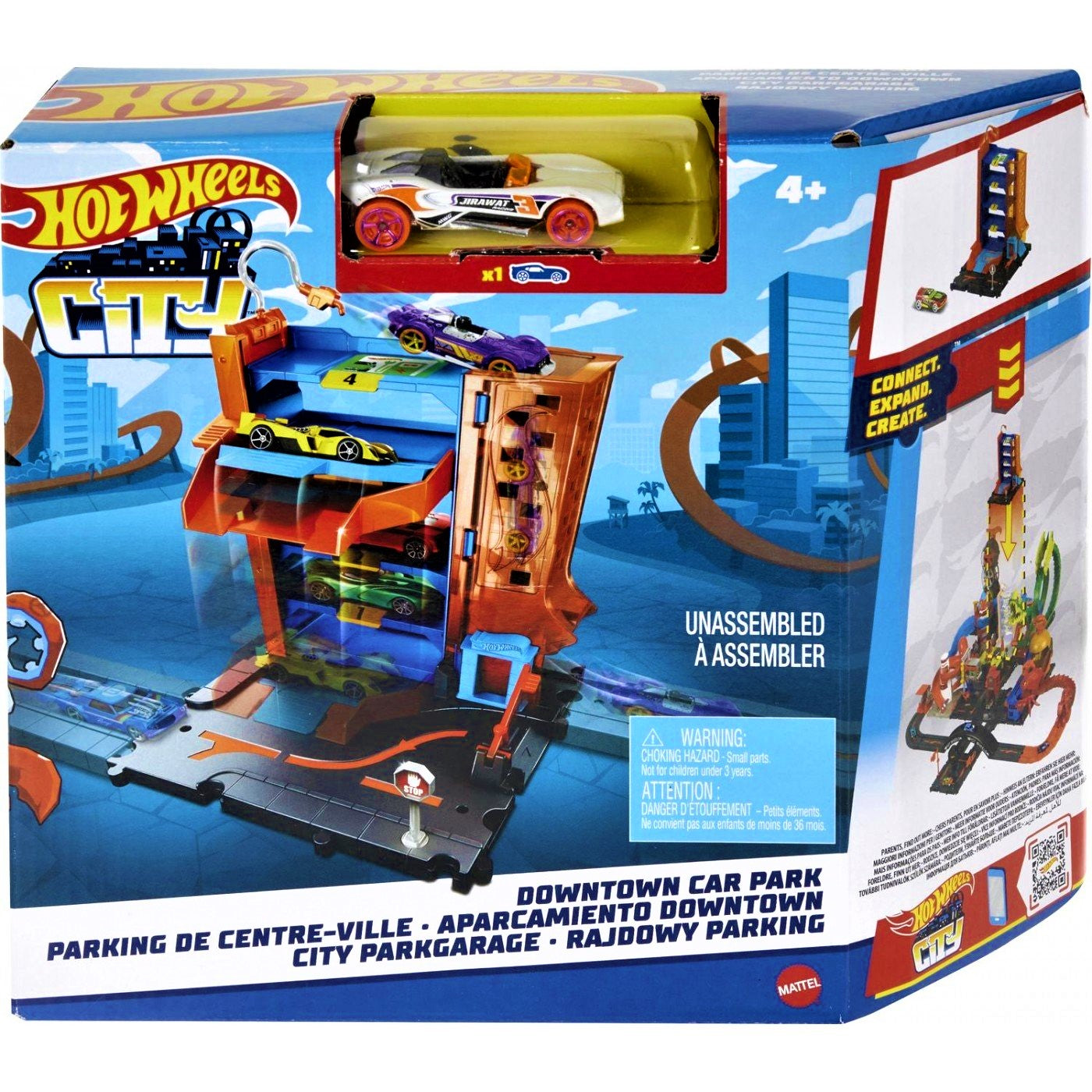 Vehicle Hot Wheels City Downtown Car Park - Albagame