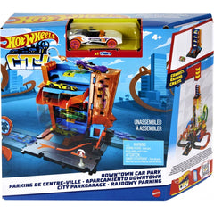 Vehicle Hot Wheels City Downtown Car Park - Albagame
