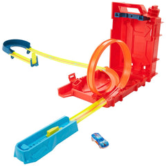 Vehicle Hot Wheels Track Builder Unlimited Fuel Can Stunt Box - Albagame