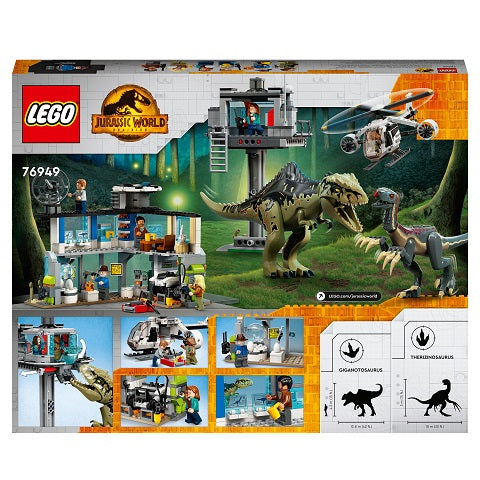 Lego Jurassic World Giganotosaurus Attack Dinosaur 76949 - Albagame