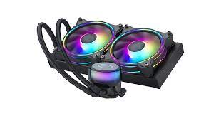 Cooler , Cooler Master MasterLiquid ML240 Illusion ARGB , 2x MasterFan MF120 Halo ARGB 120mm fan , MLX-D24M-A18P2-R1 - Albagame