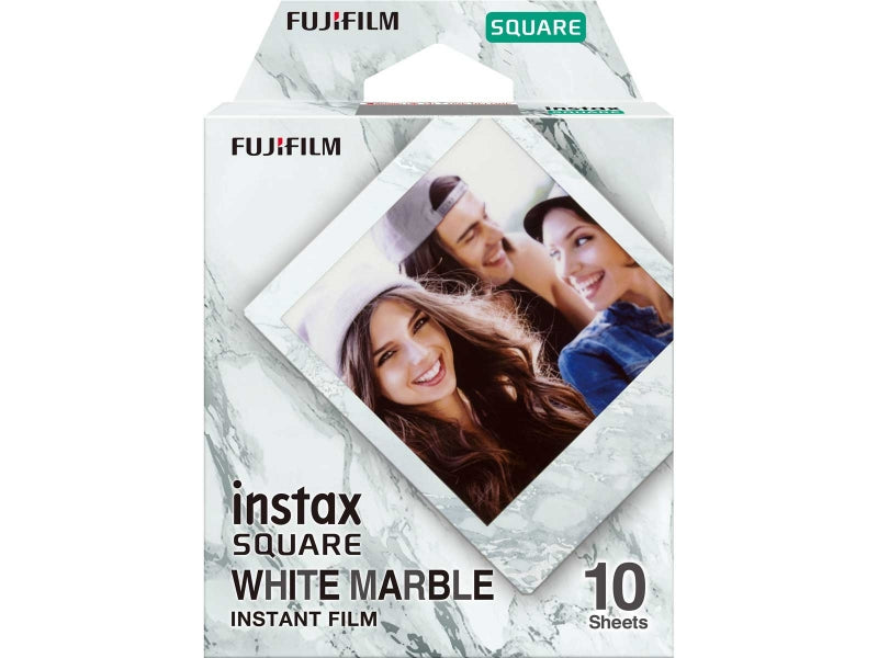 Colorfilm Instax Square White Marble (10/Pk) - Albagame
