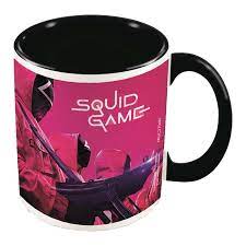 Mug Squid Game (Masked Men) Black - Albagame