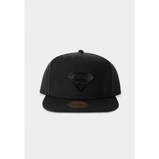 Cap DC Comics Super-Man Black - Albagame
