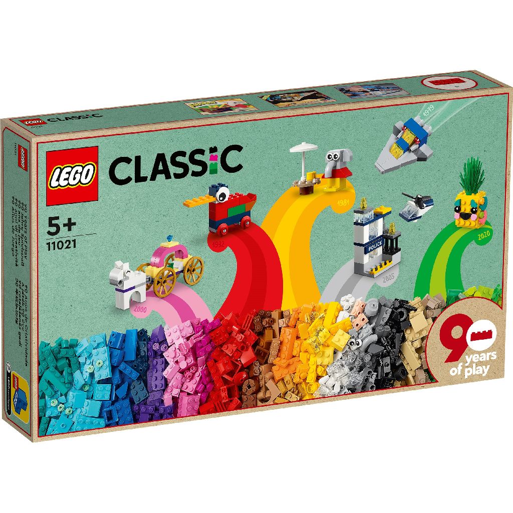 Lego Classic 90 Years of Play Bricks 11021 - Albagame