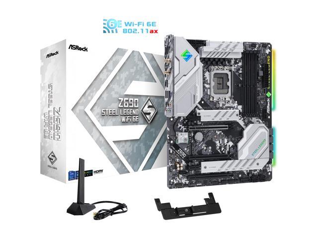 Motherboard ATX ASRock Z690 STEEL LEGEND DDR4 Socket 1700 90-MXBH00-A0UAYZ - Albagame