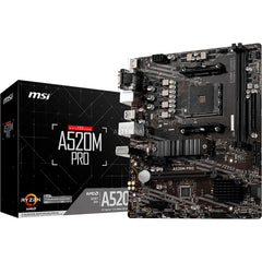 Motherboard micro-ATX MSI A520M PRO DDR4 Socket AM4 7D14-005R - Albagame